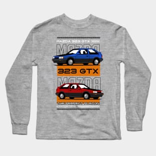 Vintage Mazda 323 GTX Long Sleeve T-Shirt